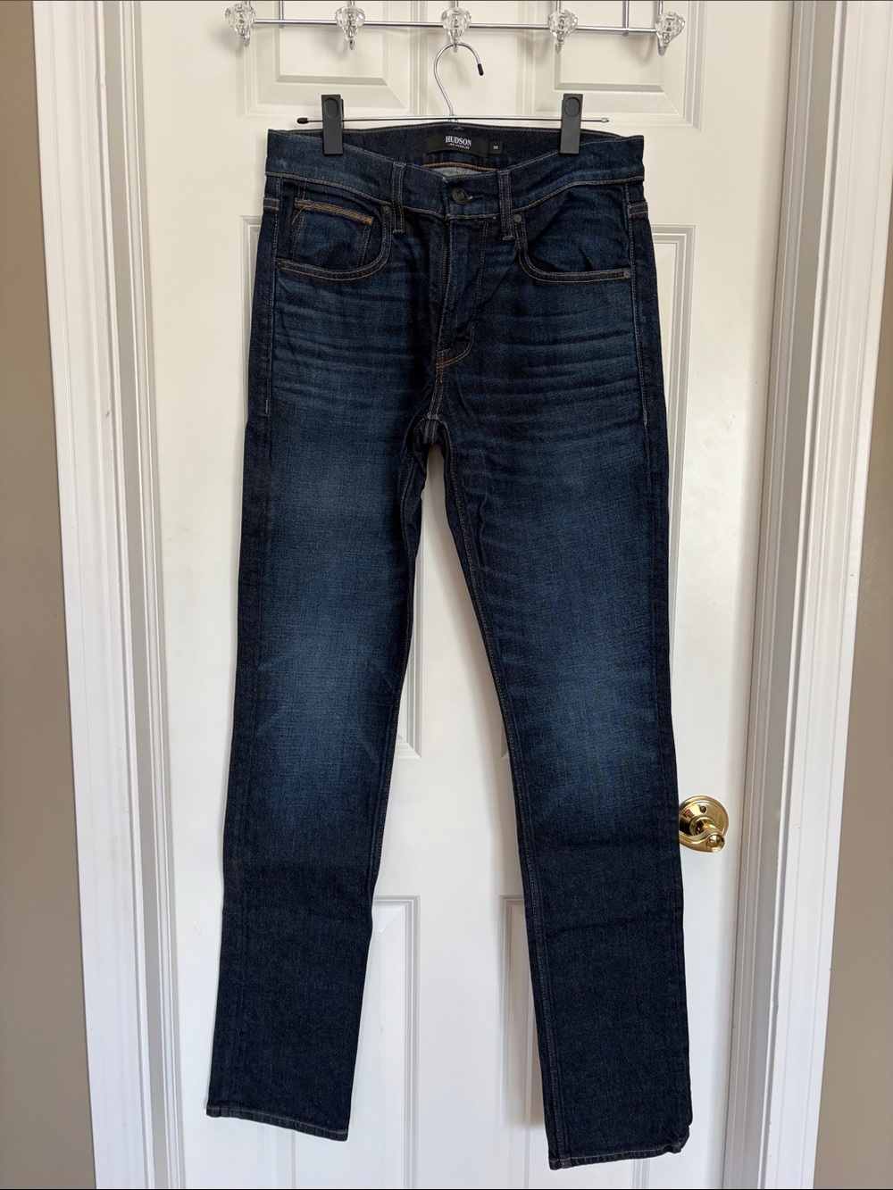 Hudson Jeans Slim Srtaight Dark Indigo Men’s Jeans - Blake Fit